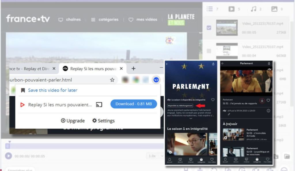 Télécharger des vidéos de France.tv : ce que vous pouvez vraiment faire (et ce qui est bloqué mais facilement contournable)06t183320.613