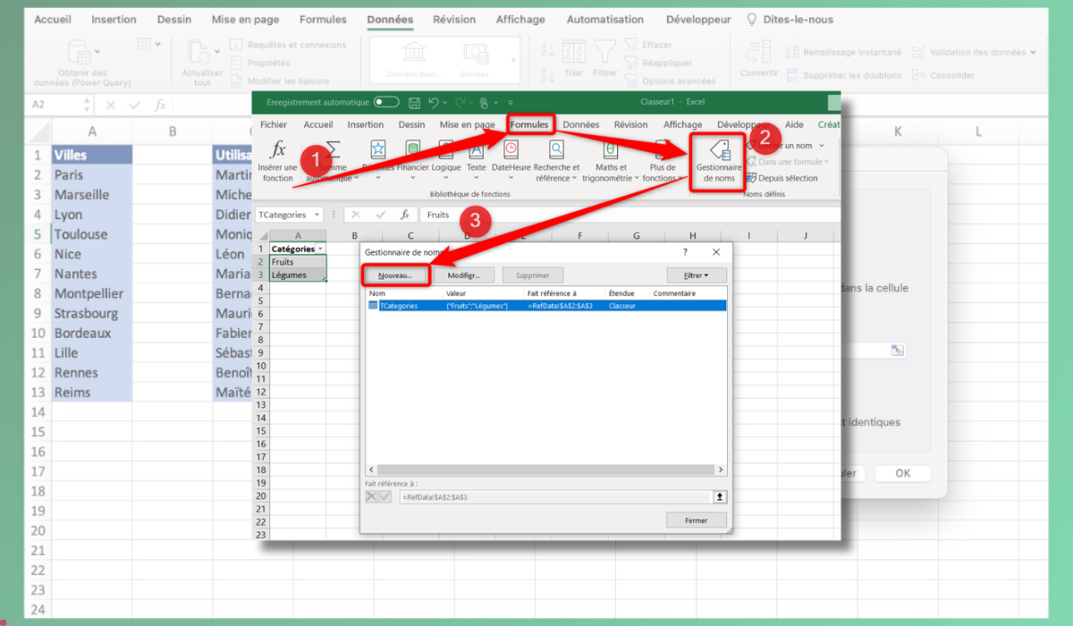 Liste déroulante Excel : méthode simple et rapide pour gagner du temps, éviter les erreurs et améliorer vos fichiers.06t183914.741